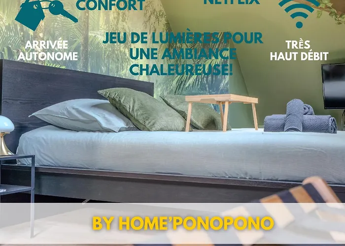 La Suite Jungle - High Tech - Netflix - Wifi Tres Haut Debit